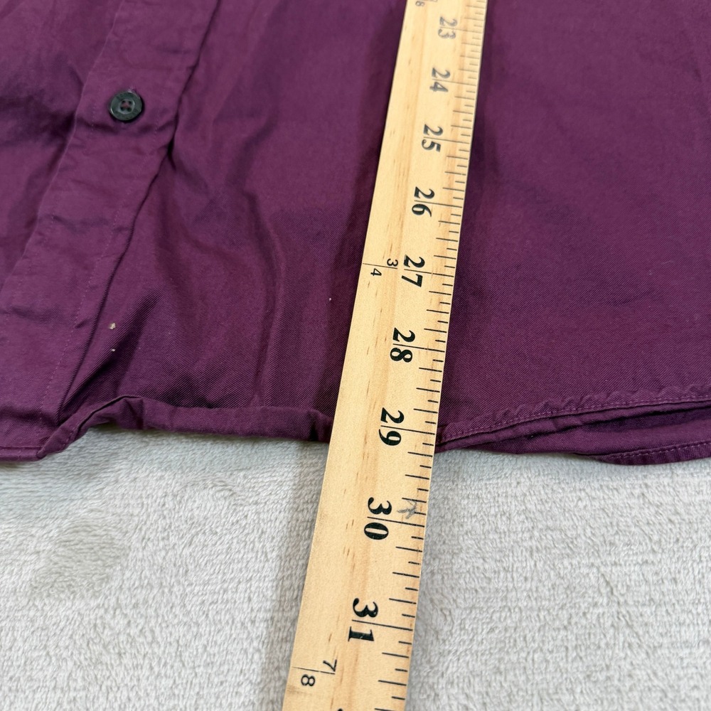 Brooks Brothers Regent Fit Shirt XL Burgundy Purple Cotton Button Down Casual - Picture 5 of 8
